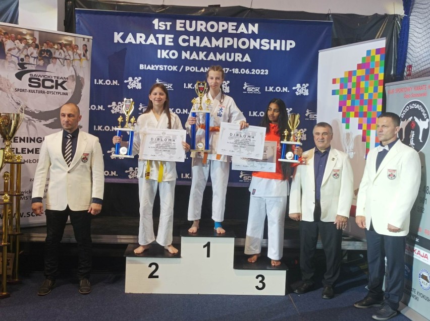 Cztery medale łódzkich karateków w mistrzostwach Europy!