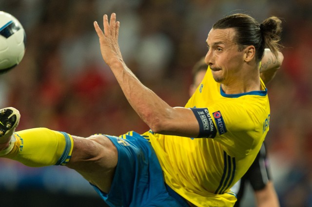 22.06.2016 niceamecz belgia szwecja nz. zlatan ibrahimovic fot. damian kosciesza / gol24.pl