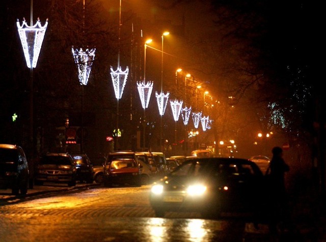 Iluminacje w SzczeciniePrzed świetami w Szczecinie zablysly światelka.