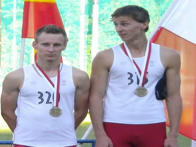 Mariusz Zawadzki i Mateusz Zagórski - filary brodnickiej sztafety 4x400 m