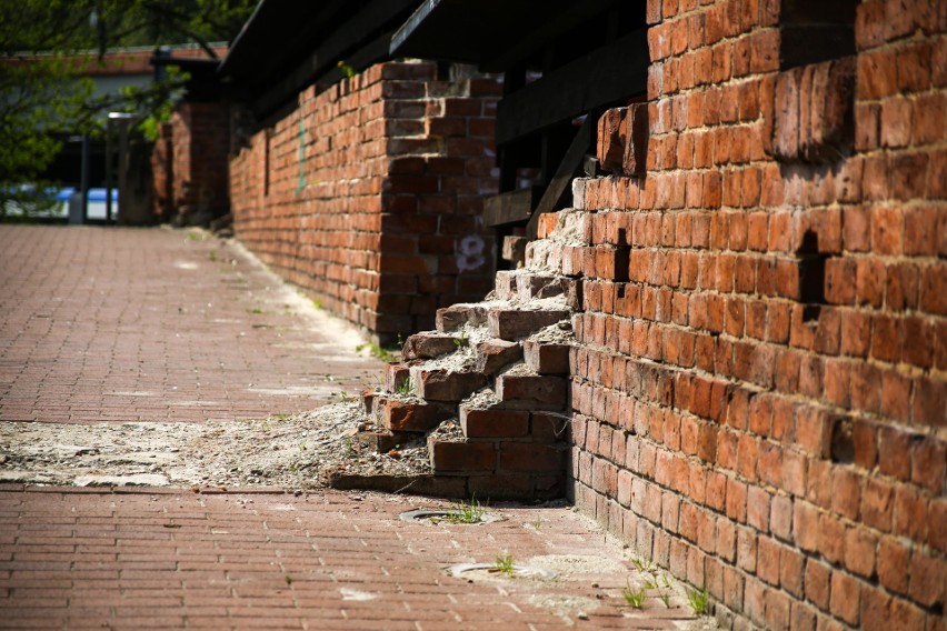 Relikty bastionu Lubicz miały być pamiątką po forcie, a...