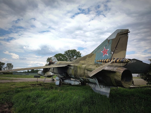 MiG-23 UB o numerze bocznym 850 będzie jedynym myśliwcem tego typu nie tylko w regionie.