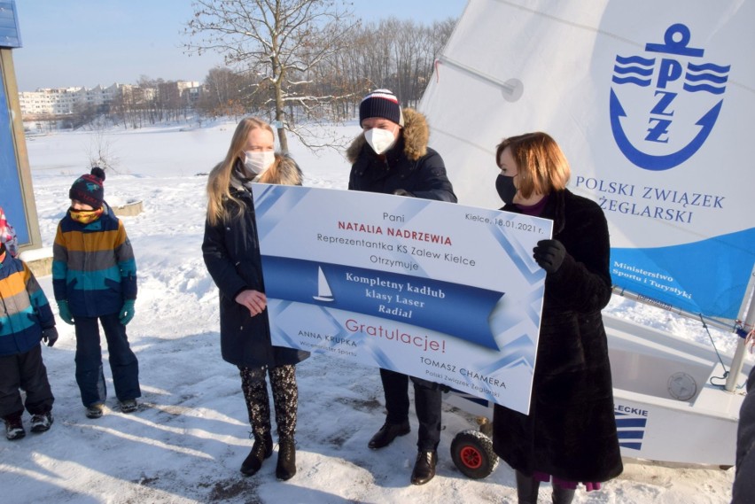Natalia Nadrzewia z Kielce, żeglarska Mistrzyni Polski, otrzyma nowy jacht! [WIDEO, ZDJĘCIA]