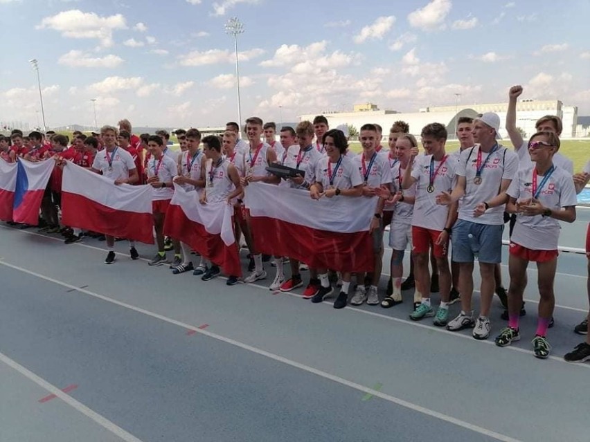 Duży sukces w Brnie młodych lekkoatletów ze Słupska