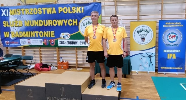 Od lewej Mieczysław Sitko i Tadeusz Szczur