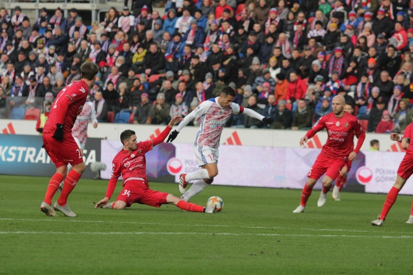 22022019 zabrze mecz ekstraklasy gornik zabrze zaglebie...