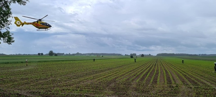 Wypadek w miejscowości Jatwieź Duża