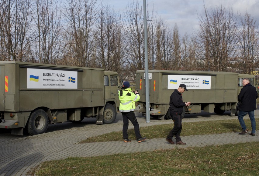 Transport darów dla Ukrainy. Pomocy udzieliła jedna ze szwedzkich organizacji charytatywnych  
