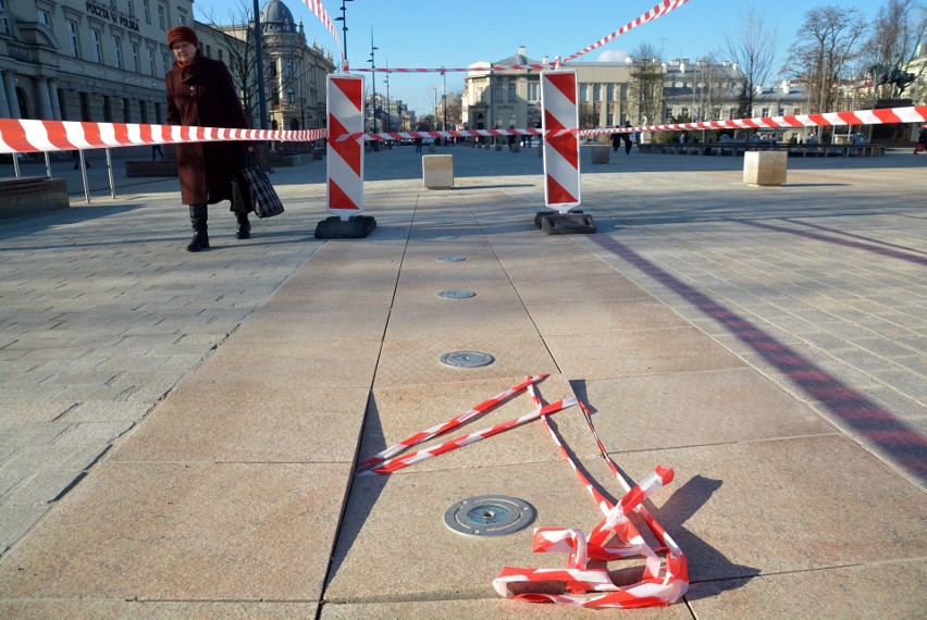 Plac Litewski w Lublinie. Kolejne fontanny uszkodzone (ZDJĘCIA)