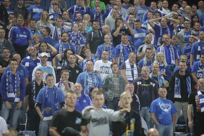 Ruch Chorzów - Legia Warszawa 2:1. Tak cieszą się Niebiescy