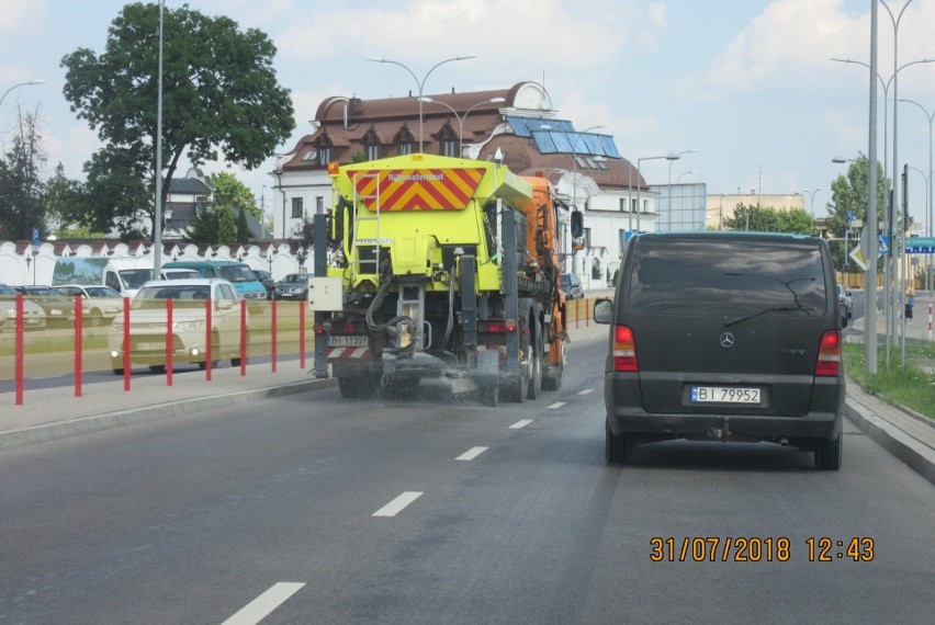 Upały w Białymstoku dają się we znaki. Od kilku dni na...