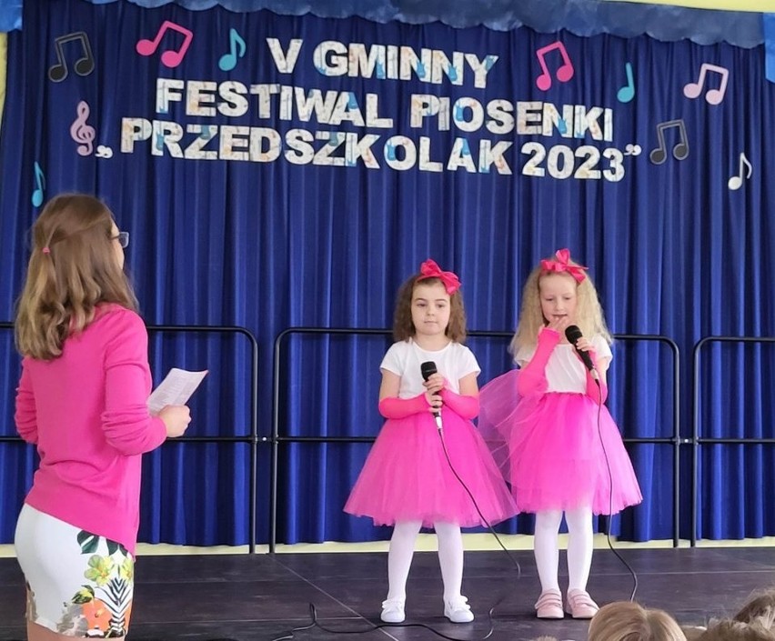 V Gminny Festiwal Piosenki Dziecięcej "Przedszkolak 2023" w...