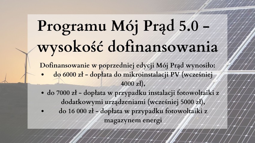 Kolejna edycja programu „Mój Prąd 5.0” i nawet 58 tysięcy dotacji! Rusza już niebawem