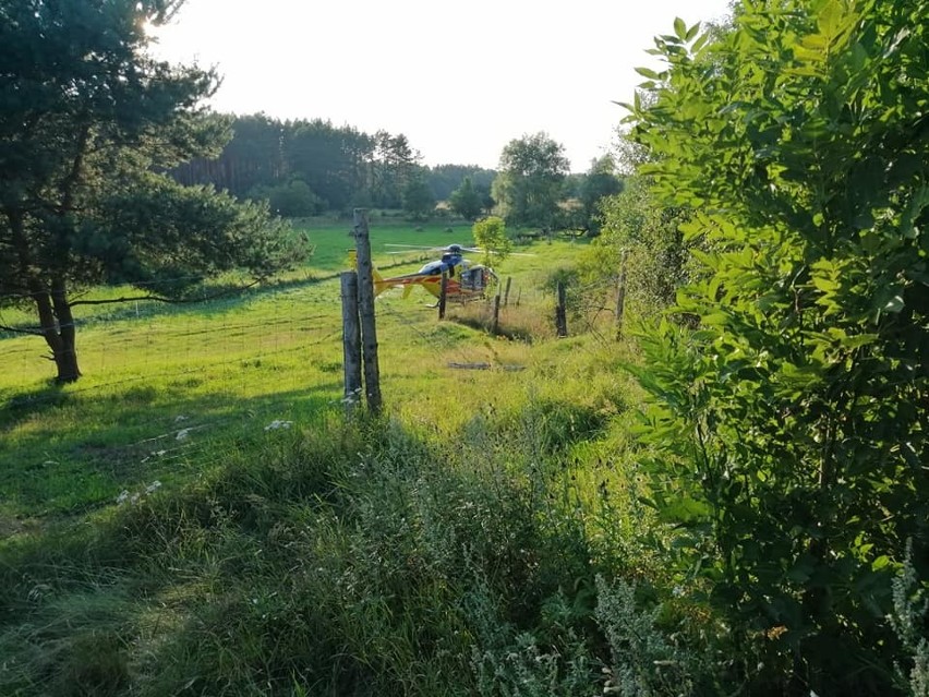 Do akcji wezwano śmigłowiec. Był to fałszywy alarm [ZDJĘCIA]