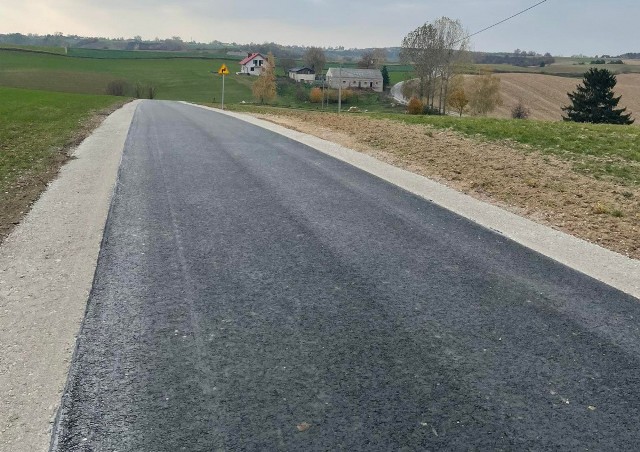 Gmina Golub-Dobrzyń zmodernizowała 1 km drogi we wsi Kamienny Smug