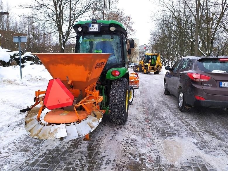 Białystok. Firmy odpowiedzialne za zimowe oczyszczanie...