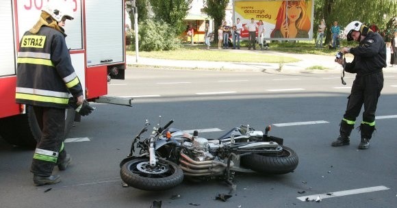 Brawurowa jazda motocyklistów często kończy się tragicznie.