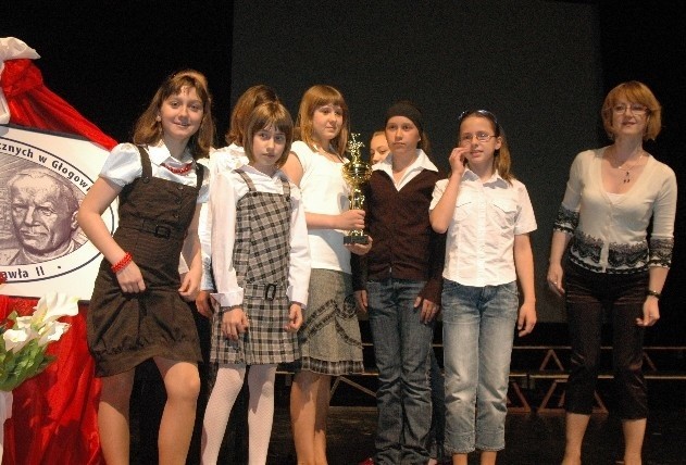 Zespół Do-Re-Mi ze Szkoły Podstawowej nr 2 w Głogowie piosenką Nie pamiętasz wywalczył drugą nagrodę w swojej kategorii