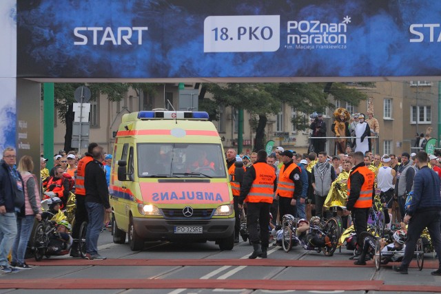 Podczas 18. PKO Poznań Maraton zmarł jeden z biegaczy