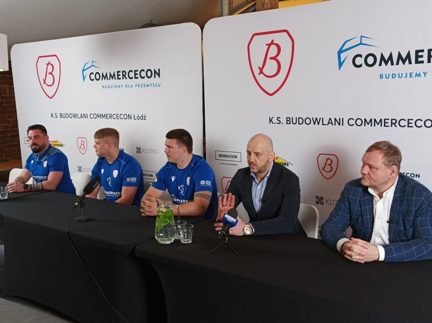Rugby. KS Budowlani Commercecon pozyskali dwóch graczy z Walii i Irlandii. Celem drużyny jest awans do ekstraligi