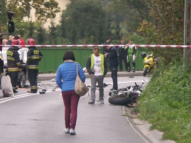 Wypadek w Wiśle
