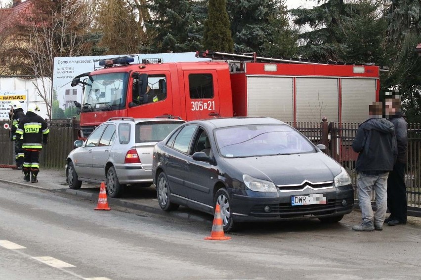 Wypadek w Kiełczowie pod Wrocławiem. W aucie było dziecko