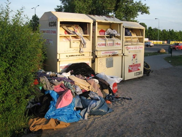 Takie widoki na ulicach Żar nie należą niestety do rzadkości.