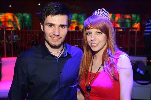 Maja Piotrowska z Ostrowca Świętokrzyskiego oraz Krzysztof Jurek ze Starachowic zwyciężyli w konkursie Miss i Mister Studniówki 2012