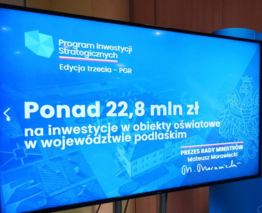 PUW Białystok. Prawie 200 mln zł otrzymały podlaskie samorządy na rozwój gmin z powiatów popegeerowskich 