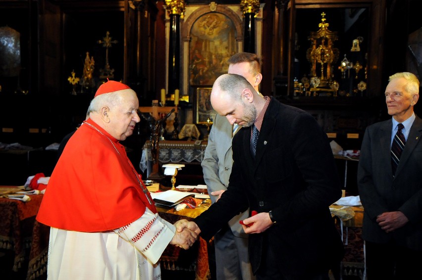 Spotkanie kardynała z chórem katedralnym