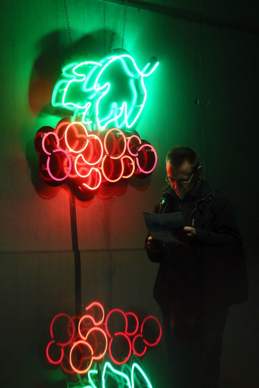 Wystawa neonów NEONart w CSK. Lublin rozświetlony neonami 