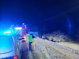 Wypadek w Woli Morawickiej na drodze krajowej nr 73. Nie żyje kierowca