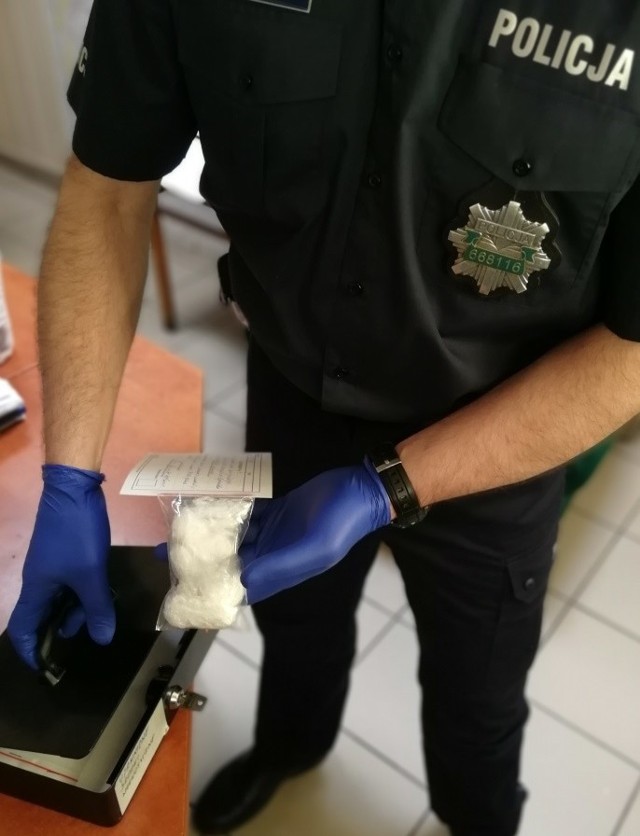Policjanci zabezpieczyli ponad 50 gramów amfetaminy
