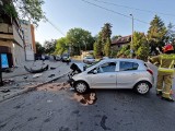 Kraków. Groźny wypadek na Azorach. Jedna osoba poszkodowana