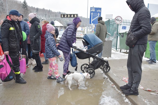 Przejście graniczne w Krościenku.