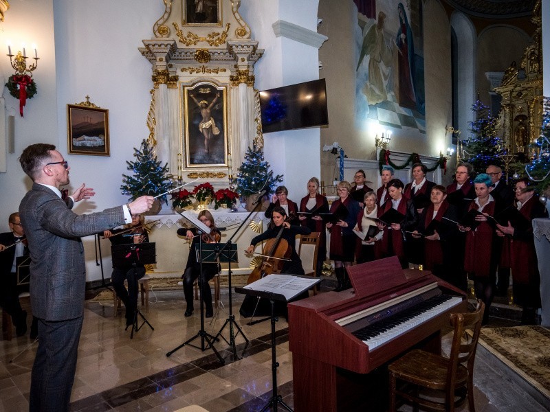 Koncert Kolęd odbył się 6 stycznia w kościele pod wezwaniem...