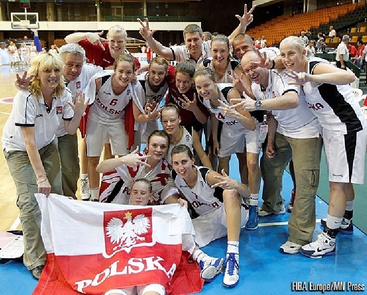 Cała reprezentacja Polski kobiet U-20 w komplecie.