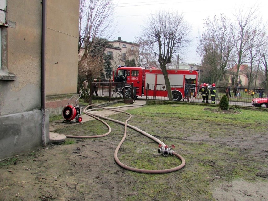 Września: Pożar budynku wielorodzinnego przy Wojska...