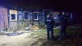 Groźny pożar domu w Łeknicy koło Barwic [ZDJĘCIA]