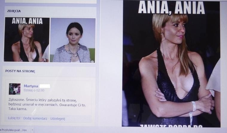 Po śmierci aktorkę Annę Przybylską obrażano w internecie....