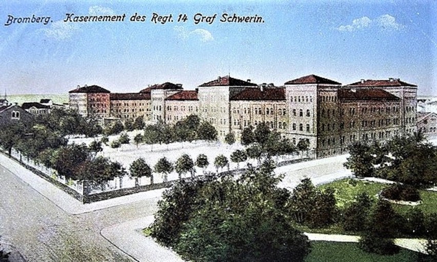 Dawne koszary 14 regimentu piechoty grafa Schwerina przy ul....