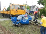 Pokazali wypadek na przejeździe kolejowym w Mogilnie - by było bezpieczniej [zdjęcia]