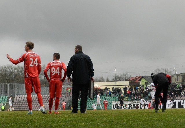 GKS Tychy - Widzew Łódź 1:0 - 1 połowa