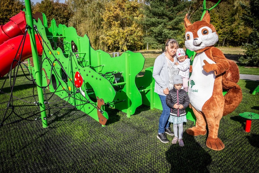 Otwarcie placu zabaw w Parku Śląskim