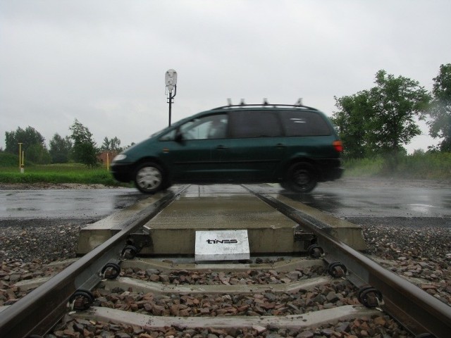Przejazd kolejowy na Załężu jest już po remoncie.