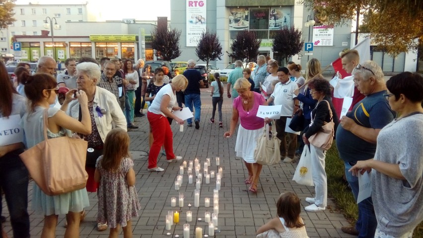 Myszków: demonstracja w obronie Sądu Najwyższego