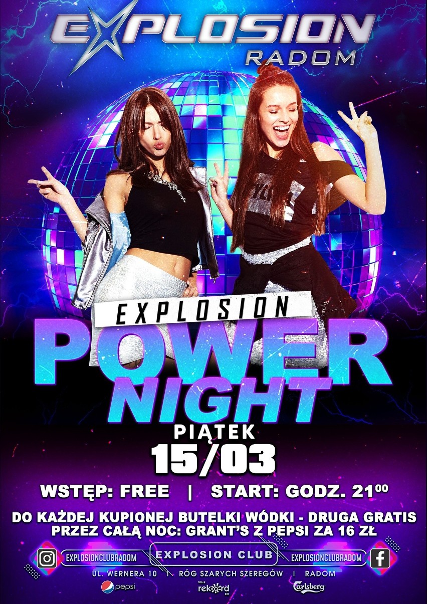 Explosion Power Night - 15 marca