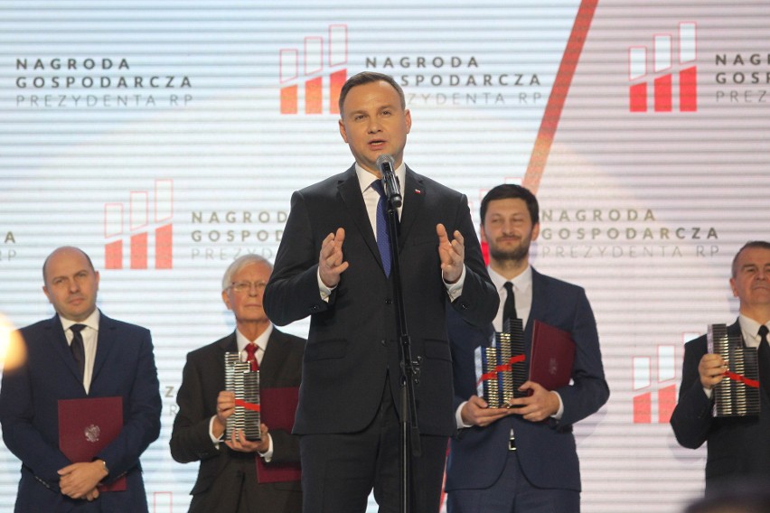 Kongres 590. Prezydent wręczył nagrody firmom. Wśród laureatów mielecki Melex [ZDJĘCIA]