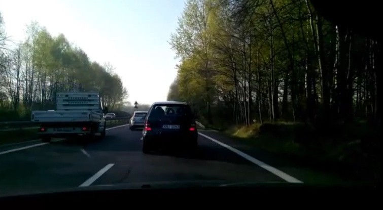 Tak się jeździ nie tylko na DK 86 na trasie Tychy -...