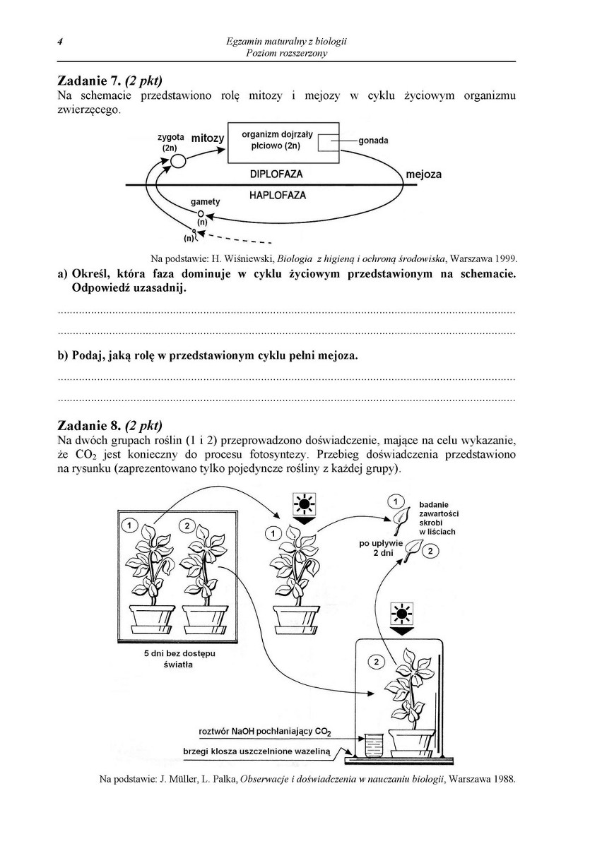 Matura 2014 BIOLOGIA ARKUSZE